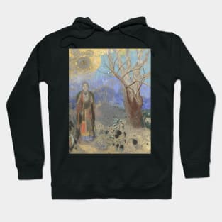 Buddha by Odilon Redon Hoodie